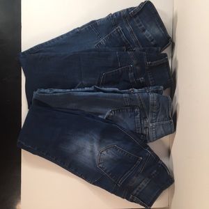 4 pairs of skinny jeans